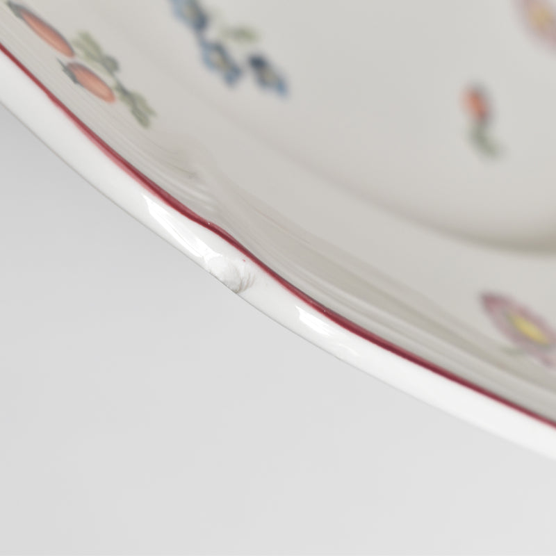 Vintage Plate Villeroy & Boch Petite Fleur F