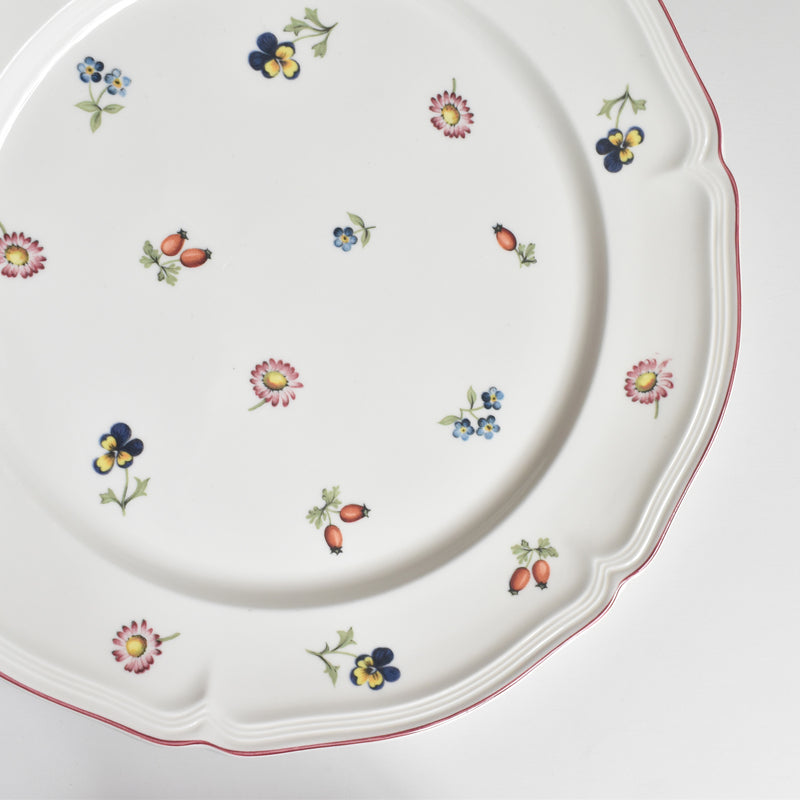 Vintage Plate Villeroy & Boch Petite Fleur F