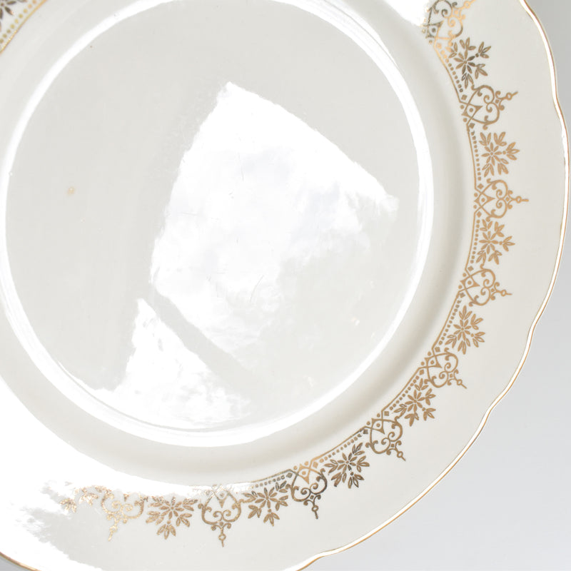 Vintage Plate Villeroy & Boch 7206 Gold A
