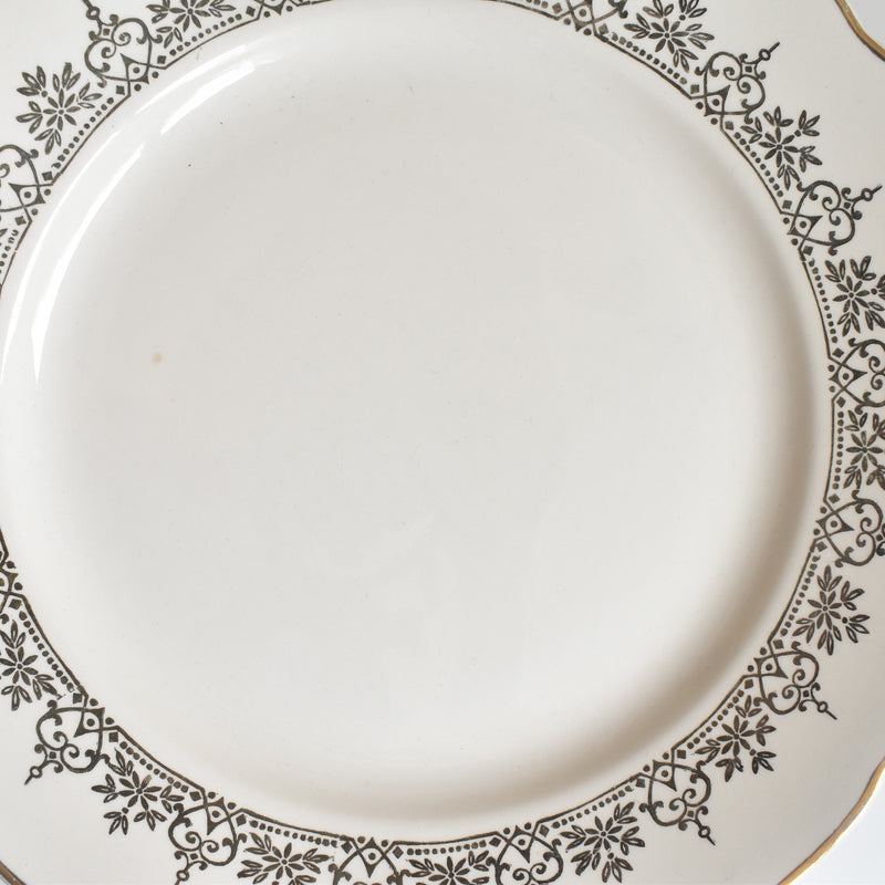 Vintage Plate Villeroy & Boch 7206 Gold A