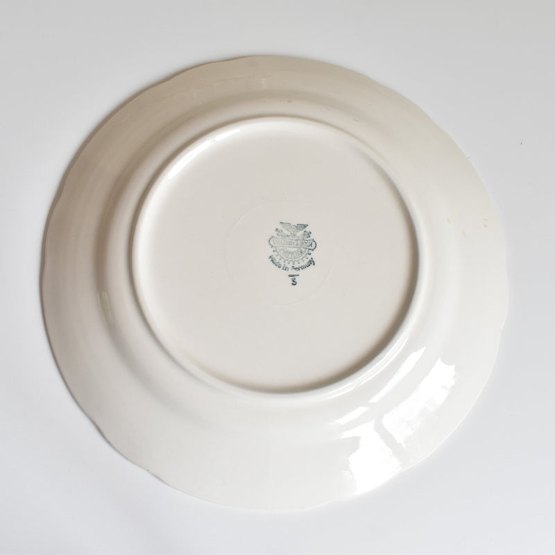 Vintage Plate Villeroy & Boch 7206 Gold A