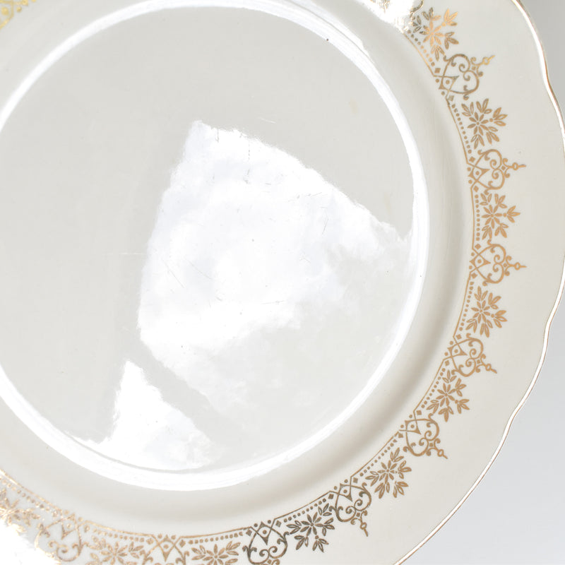 Vintage Plate Villeroy & Boch 7206 Gold B
