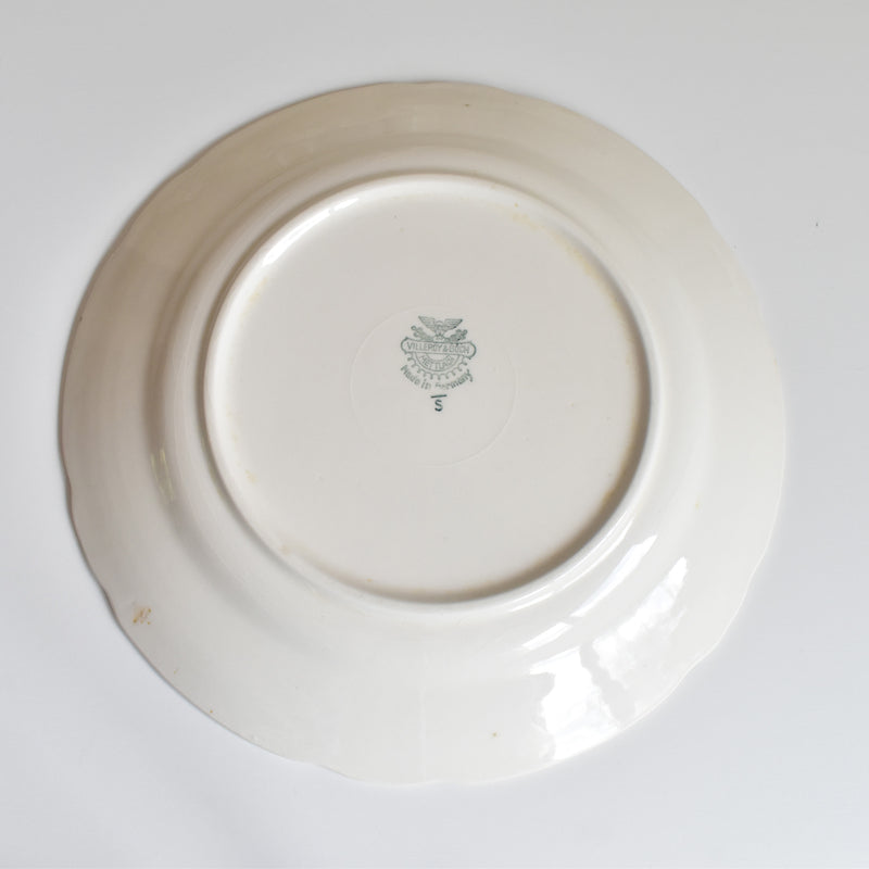 Vintage Plate Villeroy & Boch 7206 Gold B