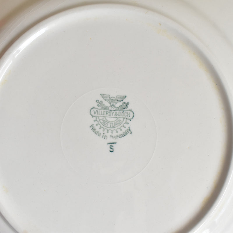 Vintage Plate Villeroy & Boch 7206 Gold B