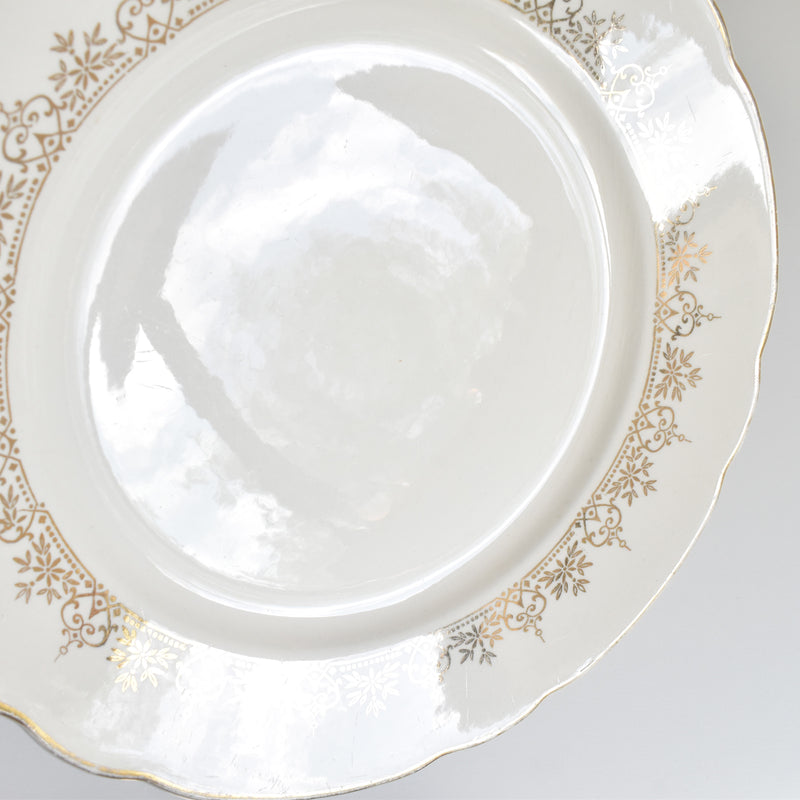 Vintage Plate Villeroy & Boch 7206 Gold C