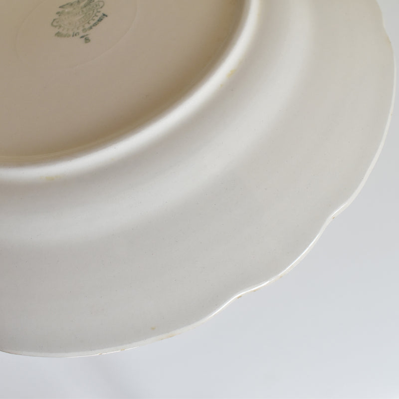 Vintage Plate Villeroy & Boch 7206 Gold C