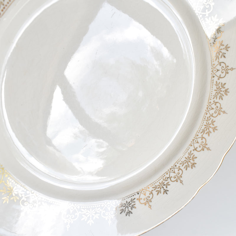 Vintage Plate Villeroy & Boch 7206 Gold D