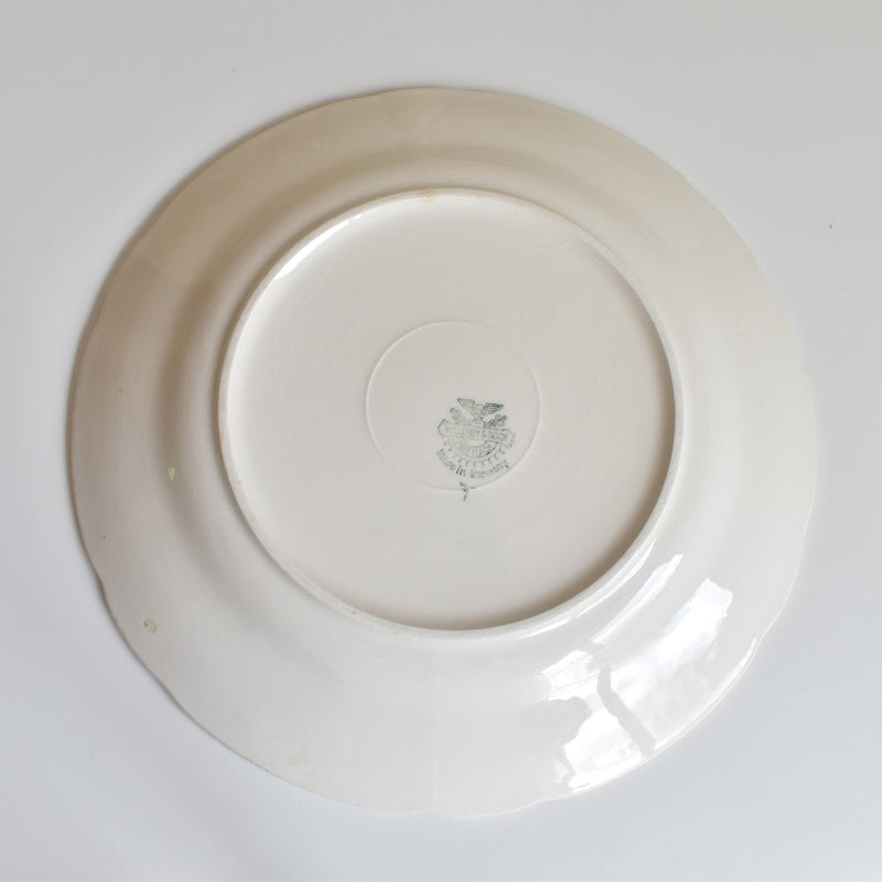 Vintage Plate Villeroy & Boch 7206 Gold D