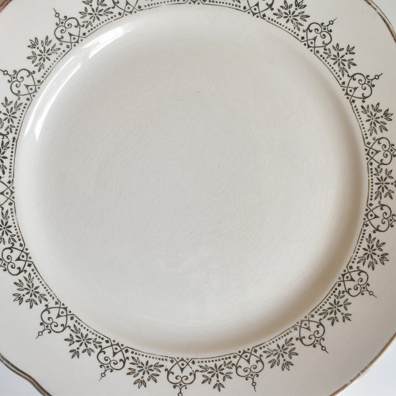 Vintage Plate Villeroy & Boch 7206 Gold D