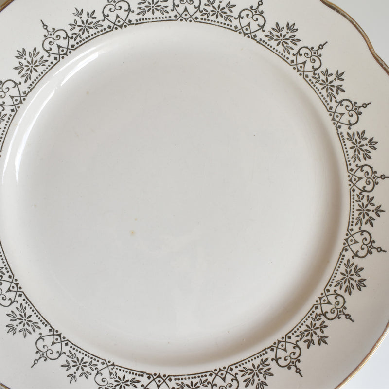 Vintage Plate Villeroy & Boch 7206 Gold E