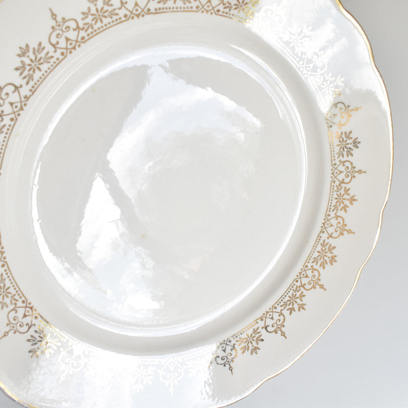 Vintage Plate Villeroy & Boch 7206 Gold E