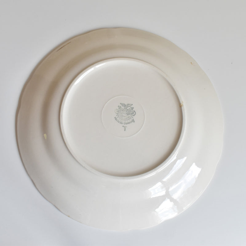 Vintage Plate Villeroy & Boch 7206 Gold E