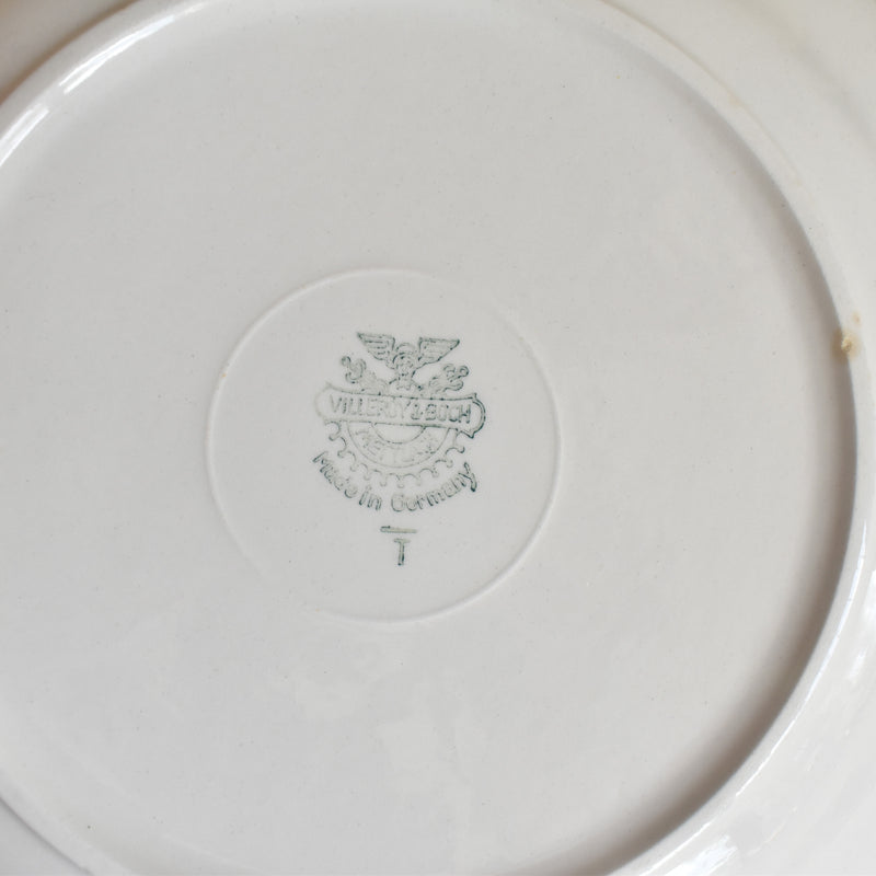 Vintage Plate Villeroy & Boch 7206 Gold E