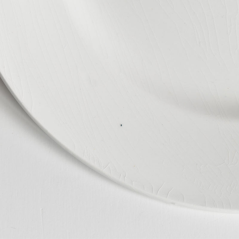 Vintage Plate Longwy White A