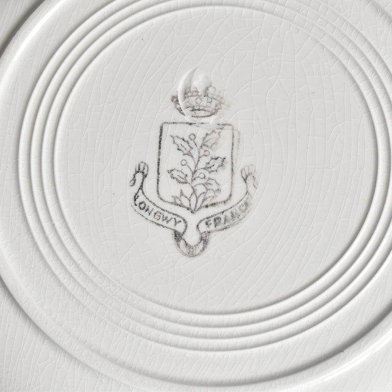 Vintage Plate Ronwee White B