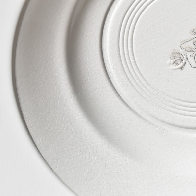 Vintage Plate Ronwee White B