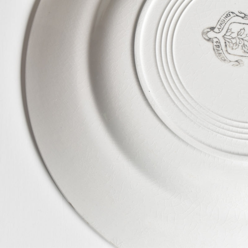 Vintage Plate Ronwee White B