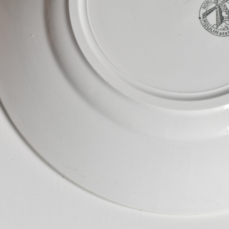 Vintage Plate Mülhandero White A