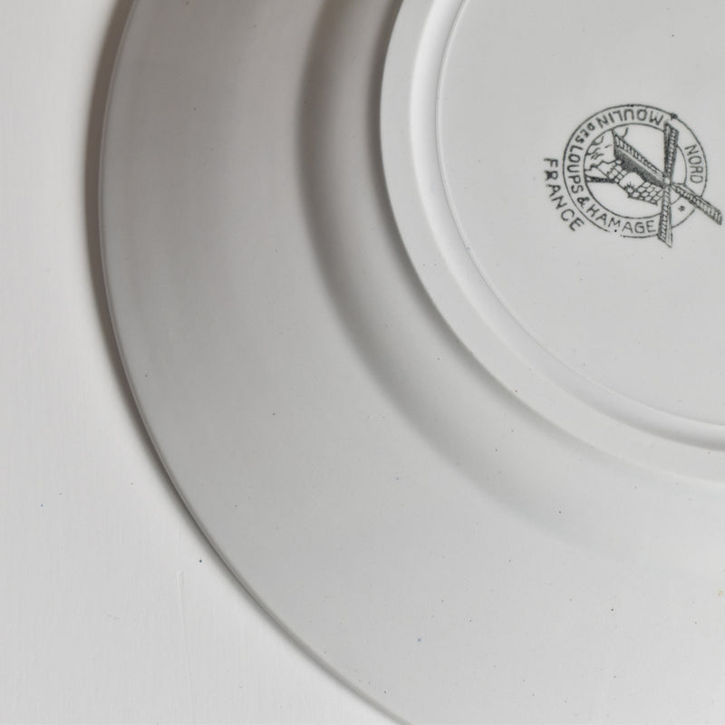 Vintage Plate Mülhandero White A