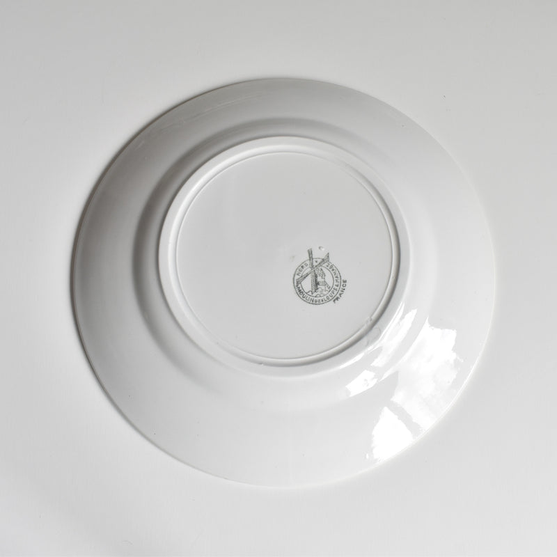 ヴィンテージプレート ムランデルー ホワイト B