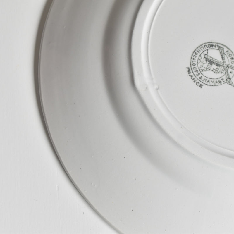 ヴィンテージプレート ムランデルー ホワイト B