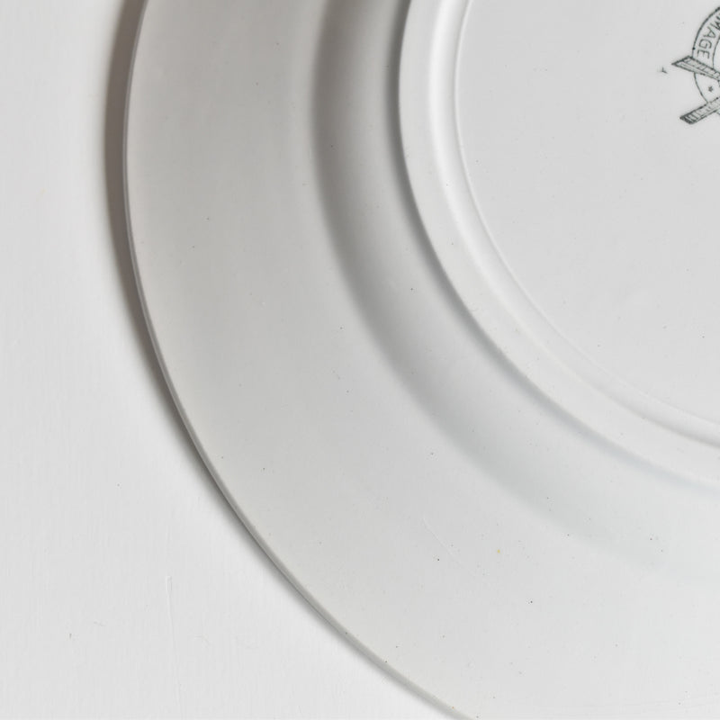 Vintage Plate, MULLARDELOU, White D