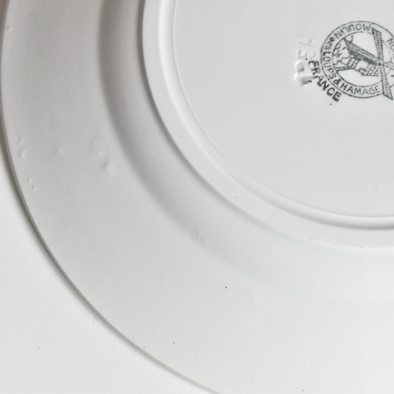 Vintage Plate, MULLARDELOU, White D