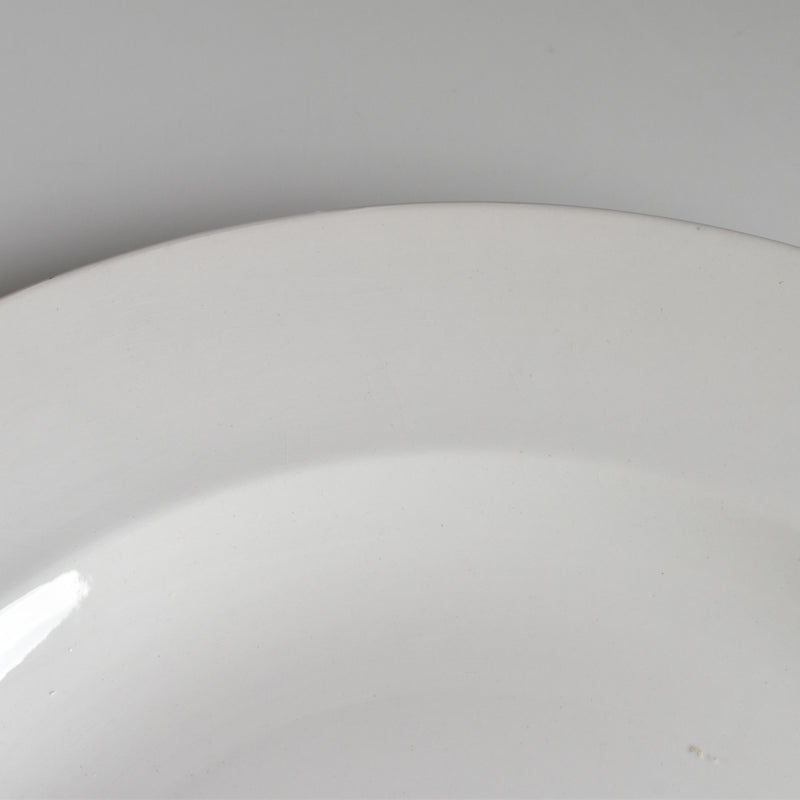 ヴィンテージ大皿 ディゴワン＆サルグミンヌ ホワイト 37.3cm