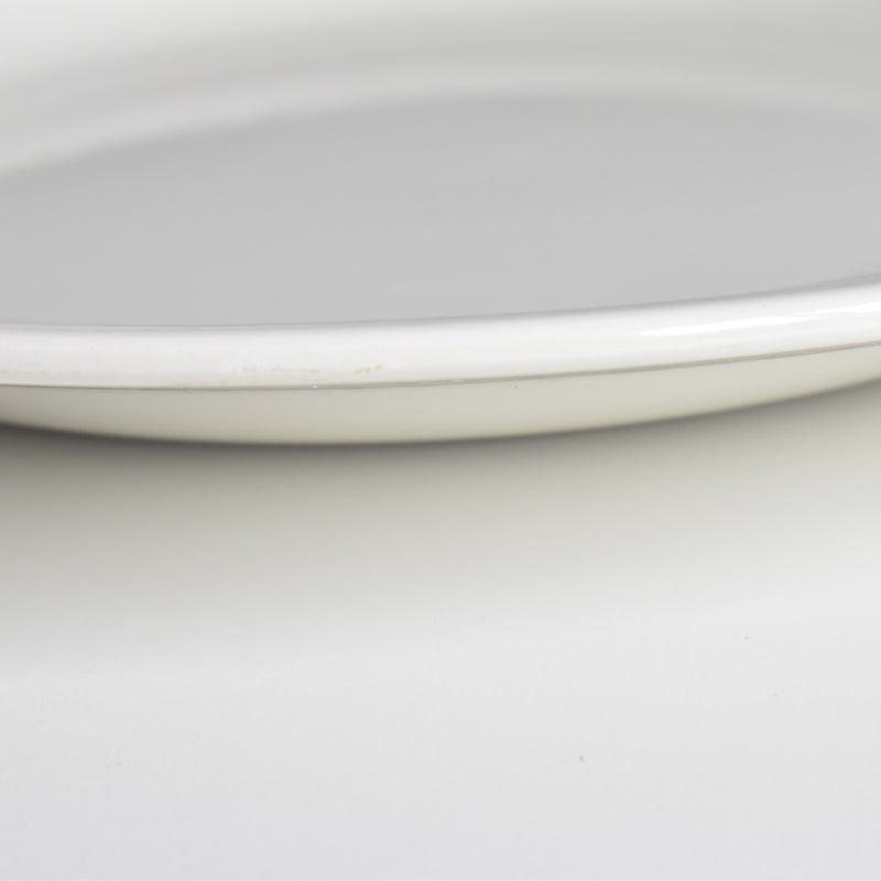 ヴィンテージ大皿 ディゴワン＆サルグミンヌ ホワイト 37.3cm