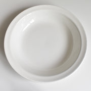 ヴィンテージ深い大皿 ディゴワン＆サルグミンヌ ホワイト A