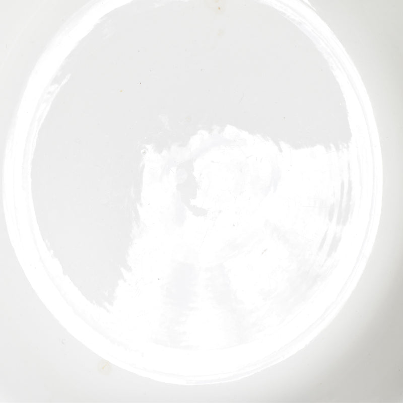 ヴィンテージ深い大皿 ディゴワン＆サルグミンヌ ホワイト B