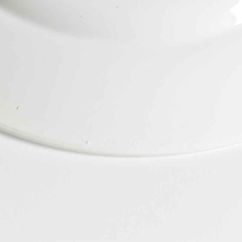 Vintage Large Digoin & Sarreguemines White Plate 33.5cm