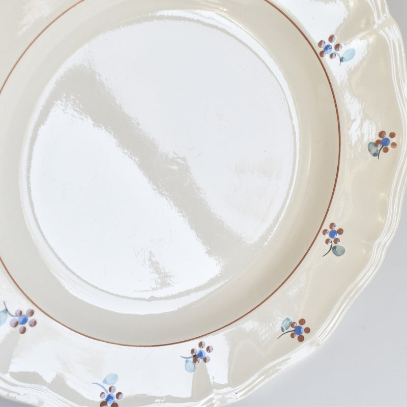Vintage Plate Digoin & Sarreguemines Arromanches A