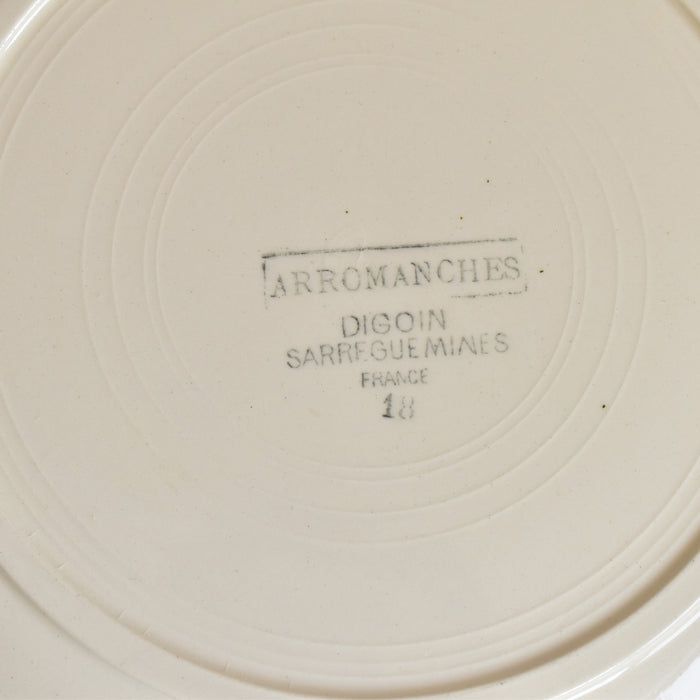 ヴィンテージプレート ディゴワン＆サルグミンヌ Arromanches （アロマンシュ）A