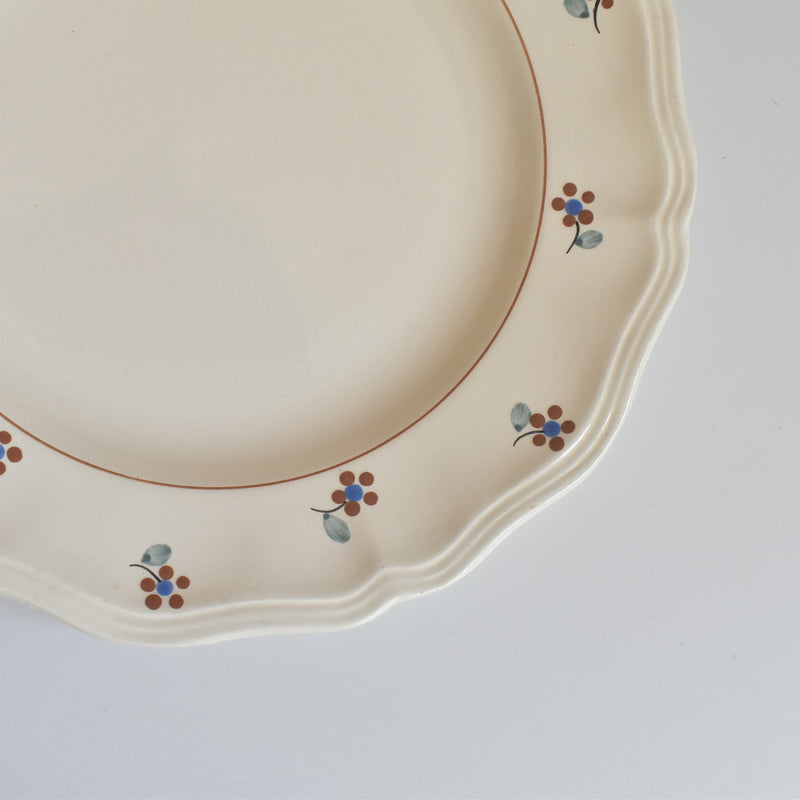Vintage Plate Digoin & Sarreguemines Arromanches A