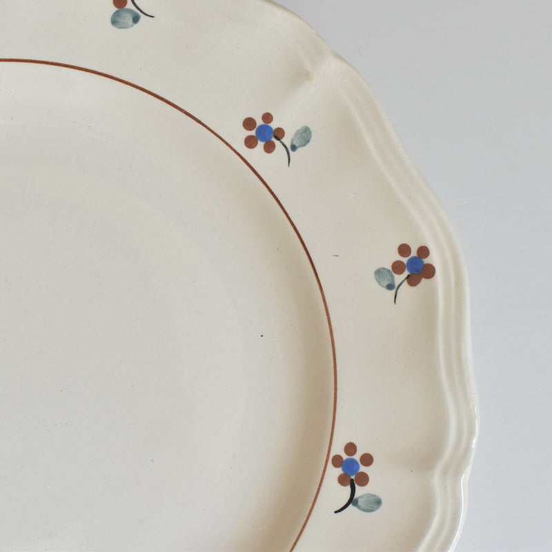Vintage Plate Digoin & Sarreguemines Arromanches B