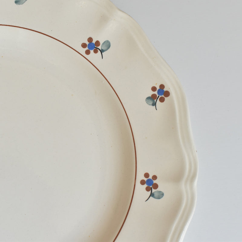 Vintage Plate Digoin & Sarreguemines Arromanches B