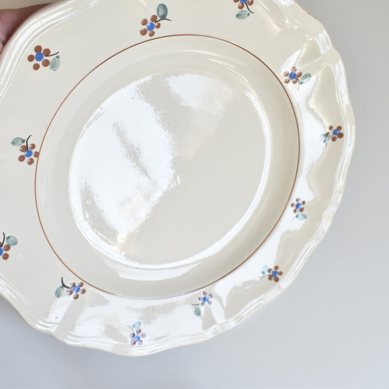 Vintage Plate Digoin & Sarreguemines Arromanches B