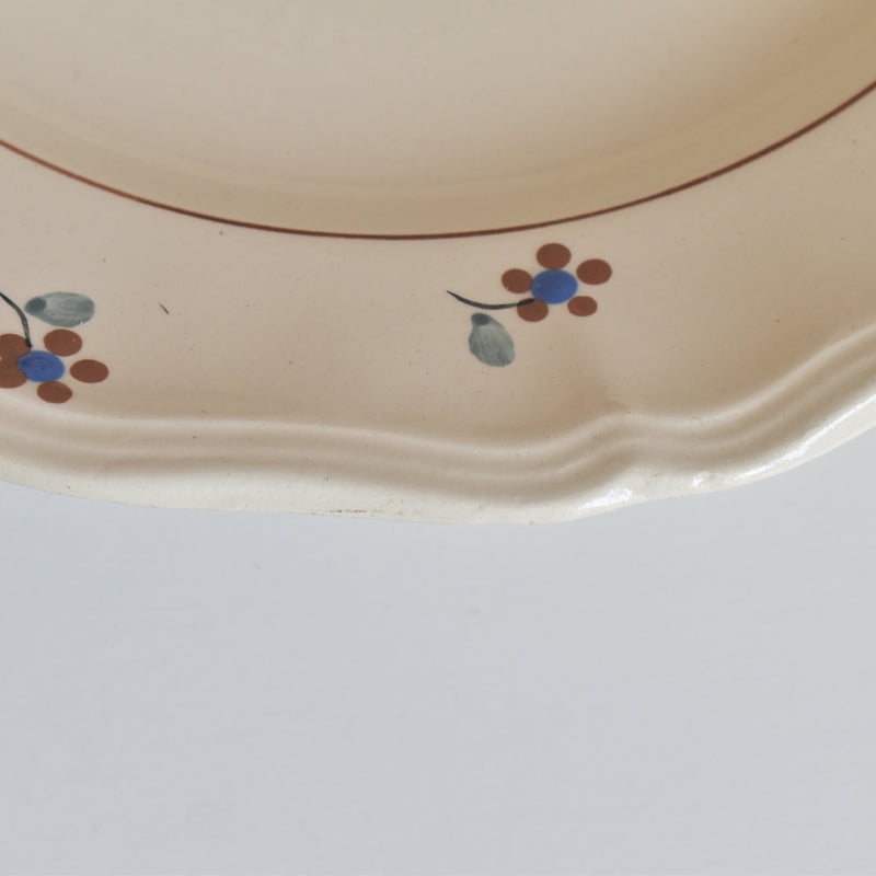 Vintage Plate Digoin & Sarreguemines Arromanches B
