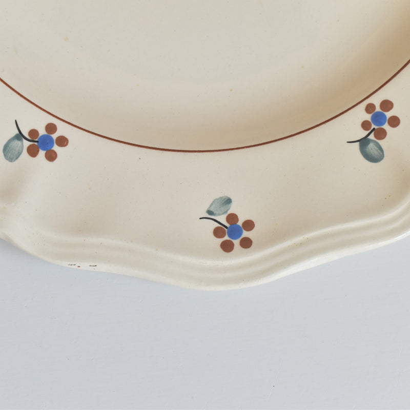 Vintage Plate Digoin & Sarreguemines Arromanches B
