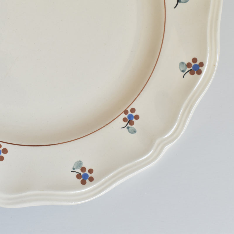 Vintage Plate Digoin & Sarreguemines Arromanches B