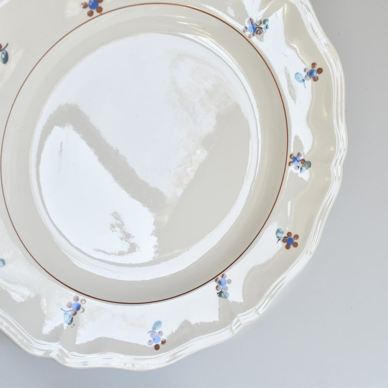 Vintage Plate Digoin & Sarreguemines Arromanches C
