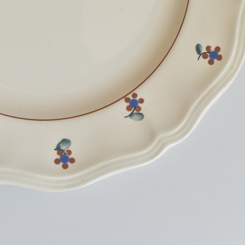 Vintage Plate Digoin & Sarreguemines Arromanches C