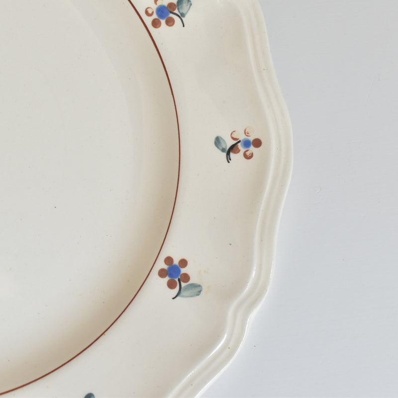 Vintage Plate Digoin & Sarreguemines Arromanches C