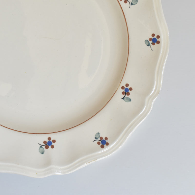 Vintage plate Digoin & Sarreguemines Arromanches D
