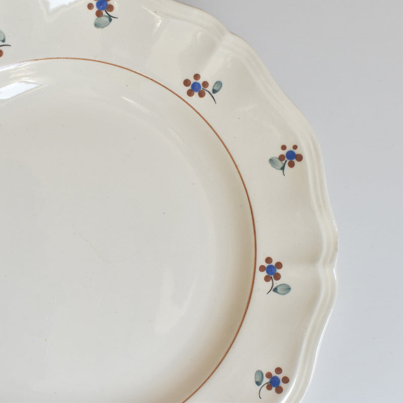 Vintage plate Digoin & Sarreguemines Arromanches D