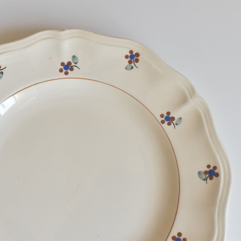 Vintage plate Digoin & Sarreguemines Arromanches D