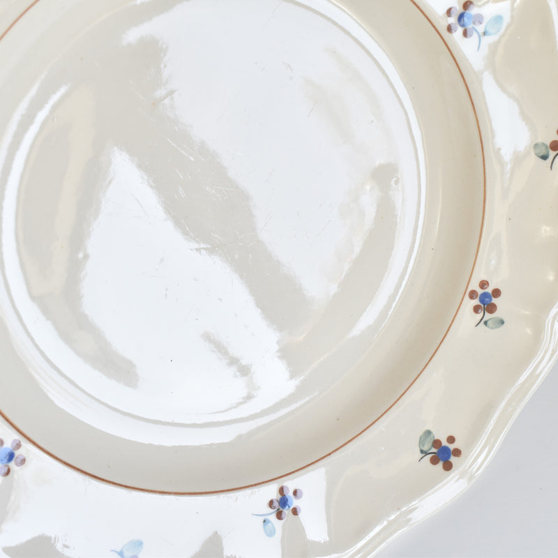 Vintage plate Digoin & Sarreguemines Arromanches D