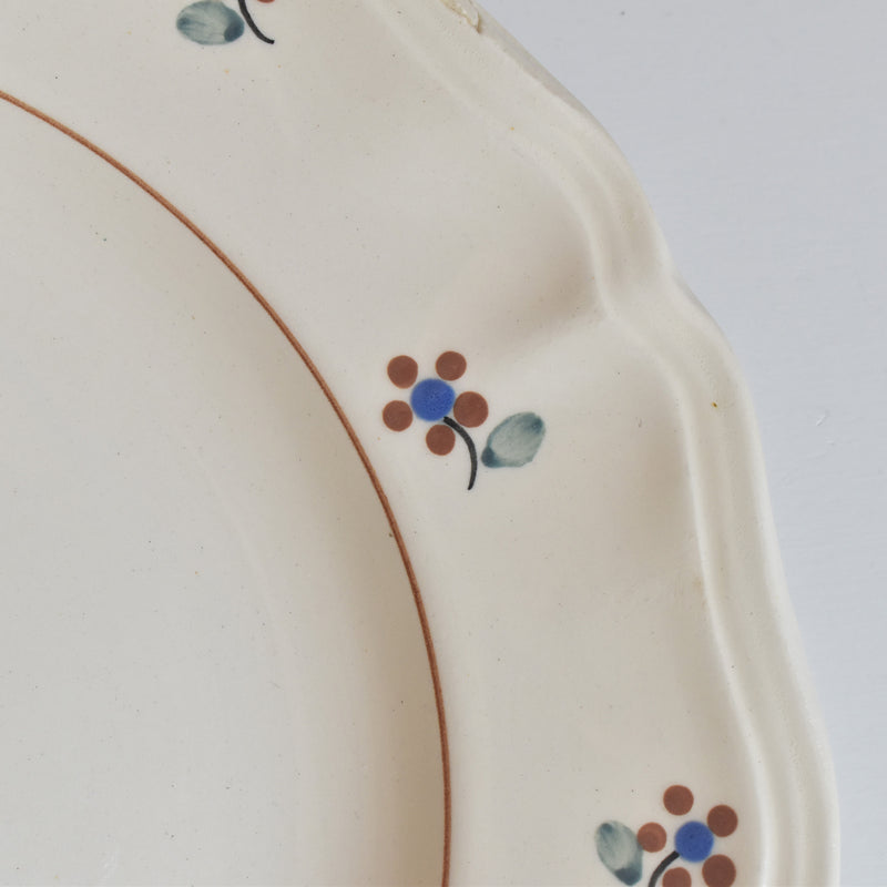 Vintage plate Digoin & Sarreguemines Arromanches D