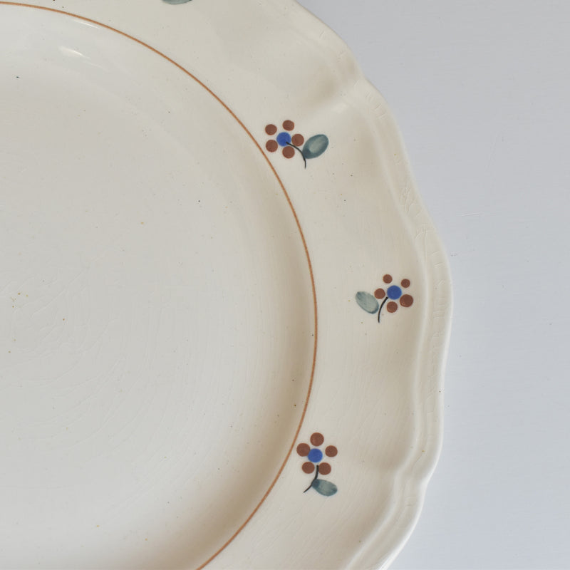 Vintage Plate Digoin & Sarreguemines Arromanches E